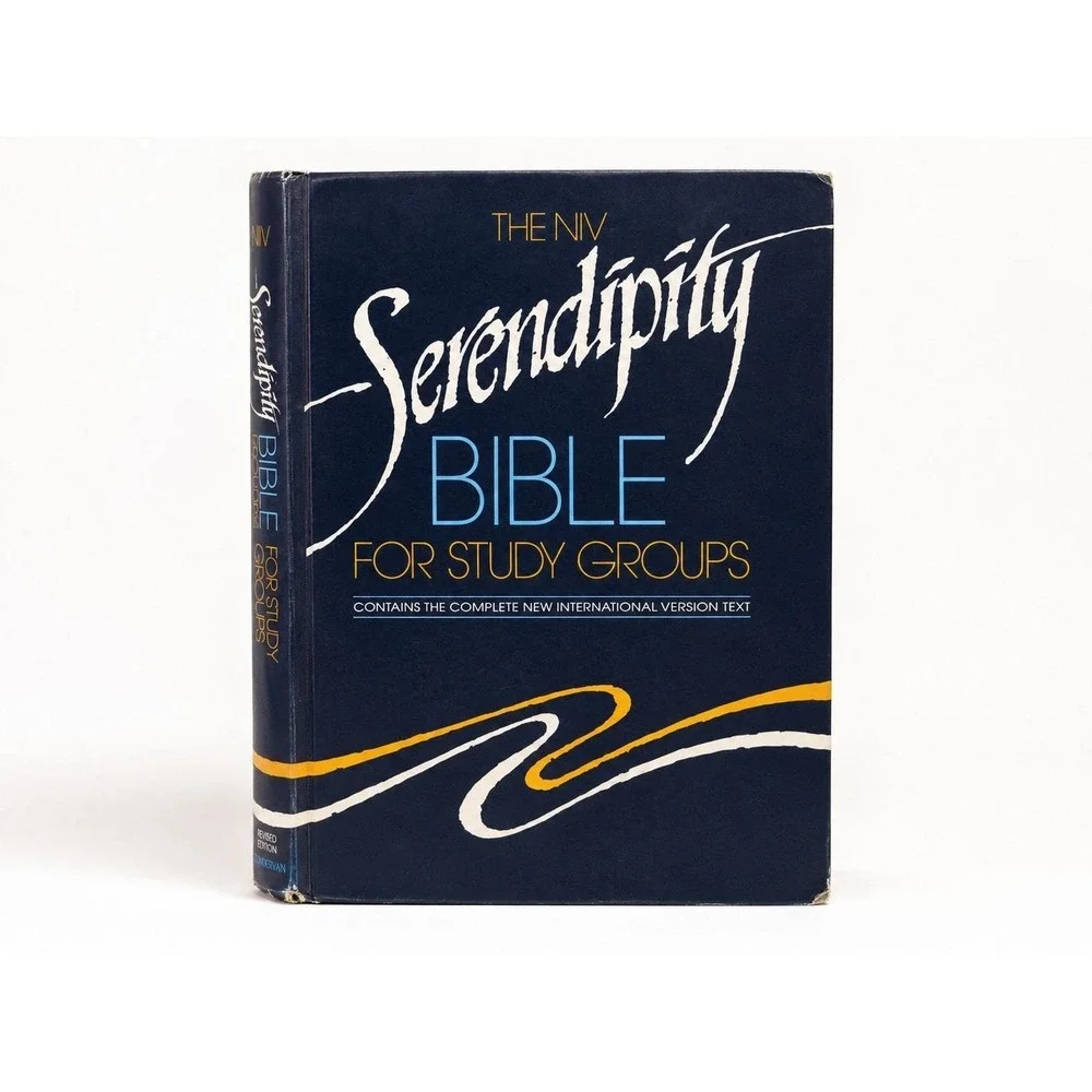 NIV Serendipity Bible for Study Groups Hardcover 1990 Zondervan 2nd Edition